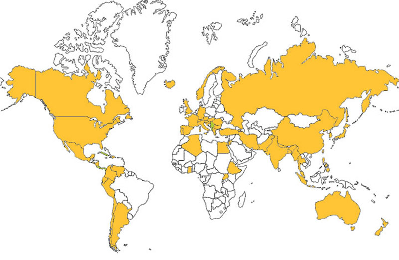 کدام کشورها گواهینامه رانندگی بین المللی را می­پذیرند